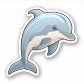 Dolphin Sticker (Voorkant)