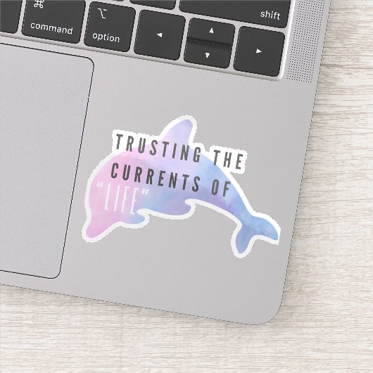 Dolphin  sticker (Detail)