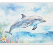 Dolphin Sticker (Voorkant)