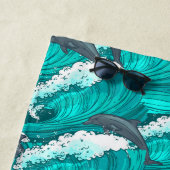 Dolphin Strandlaken (In situ)