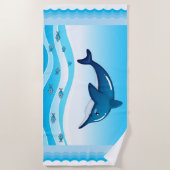 Dolphin Strandlaken (Voorkant)