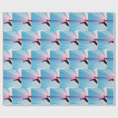Dolphin Sunset Cadeaupapier (Vlak)
