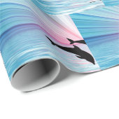 Dolphin Sunset Cadeaupapier (Rol Hoek)