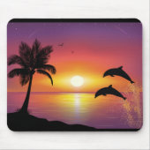 Dolphin sunset-muismat muismat (Voorkant)