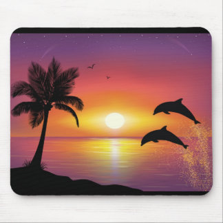 Dolphin sunset-muismat muismat