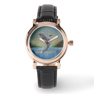 Dolphin Swim Horloge