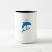 Dolphin swim mok (Midden)