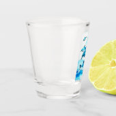 Dolphin Swim Shot Glas (Links)