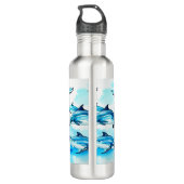 Dolphin Swim Waterfles (Achterkant)
