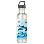 Dolphin Swim Waterfles (Voorkant)