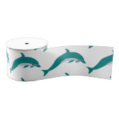 Dolphin Swimming Grosgrain Ribbon Grosgrain Lint (Spoel)