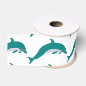 Dolphin Swimming Grosgrain Ribbon Lint (Spoel)