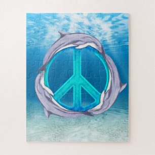 Dolphin-symbool Legpuzzel