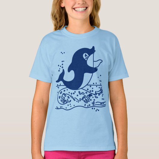 Dolphin T-shirt (Voorkant)