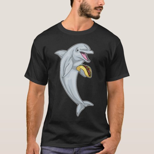 Dolphin Taco T-shirt (Voorkant)