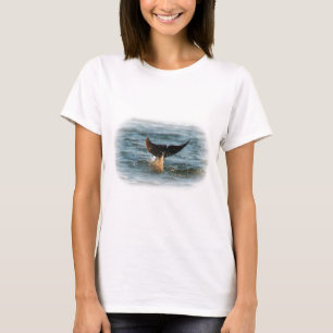 Dolphin Tail omhoog T-shirt