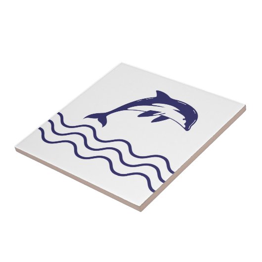 Dolphin Tegeltje (Zijkant)