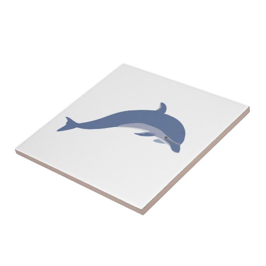 Dolphin Tile Tegeltje (Zijkant)