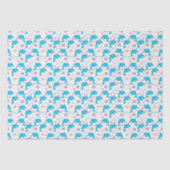 Dolphin Tissue Paper in White Tissuepapier (Voorkant)