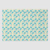 Dolphin Tissue Paper in Yellow Tissuepapier (Voorkant)