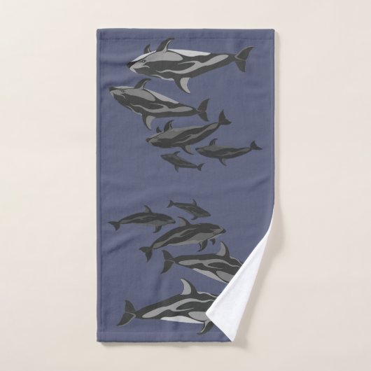 Dolphin Towel sets persoonlijke Dolphin Art Towell Bad Handdoek (Handdoek)