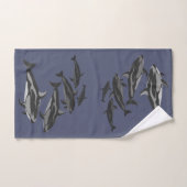 Dolphin Towel sets persoonlijke Dolphin Art Towell Bad Handdoek (Handdoek)