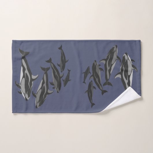 Dolphin Towel sets persoonlijke Dolphin Art Towell Bad Handdoek (Handdoek)