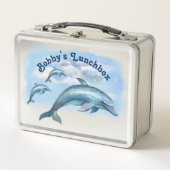 Dolphin Trio Metal Lunchbox (Voorkant)