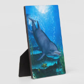 Dolphin Underwater Fotoplaat (Zijkant)