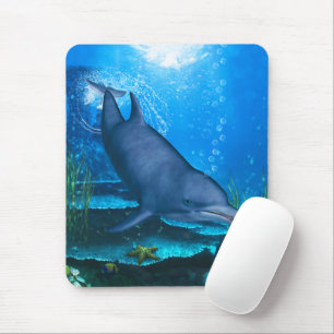 Dolphin Underwater Muismat