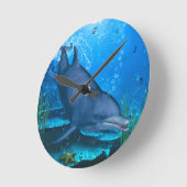 Dolphin Underwater Ronde Klok (Hoek)
