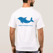 Dolphin Vibes - Ride the Wave Tee T-shirt (Achterkant)