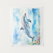 Dolphin Wandkleed (Voorkant)