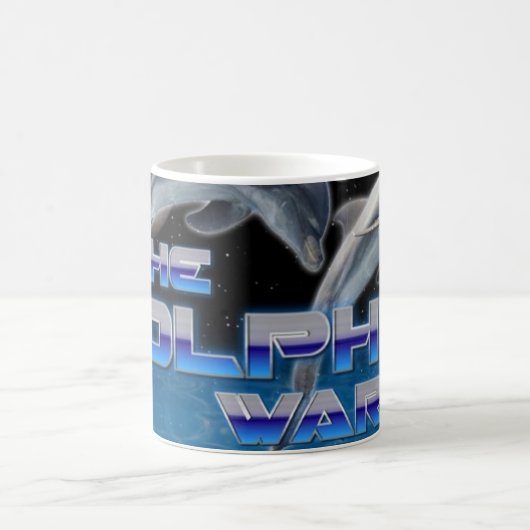 Dolphin Wars Coffee Cup Koffiemok (Center)