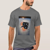 Dolphin Wars Devil Ray mannen Tshirt (Voorkant)