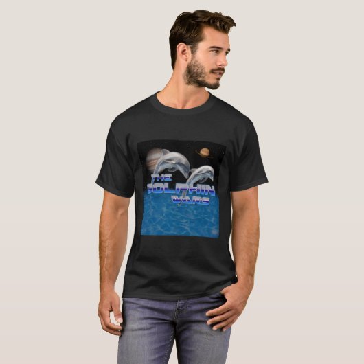 Dolphin Wars Logo tshir T-shirt (Voorkant volledig)