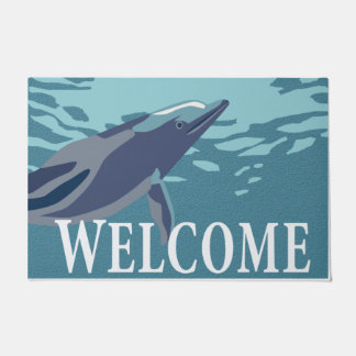 Dolphin Welkom Doormat | Cute Dolphin Doormat Deurmat