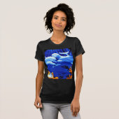 Dolphin wereld t-shirt (Voorkant volledig)