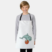 Dolphin with Basketball Schort (Gedragen)