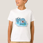 Dolphin with Water polo (Voorkant)