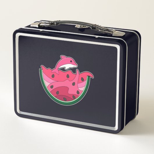 Dolphin with Watermelon (Achterkant)