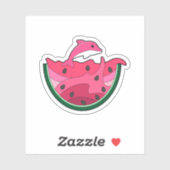 Dolphin with Watermelon Sticker (Vel)