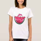 Dolphin with Watermelon T-shirt (Voorkant)