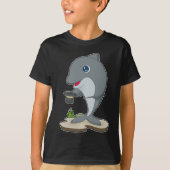 Dolphin Wizard Cilinder T-shirt (Voorkant)