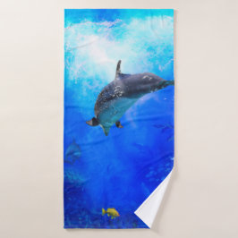 Dolphin World WIND OP WATER 1 Badhanddoek