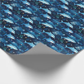 Dolphin Wrapping Paper Cadeaupapier (Hoek)