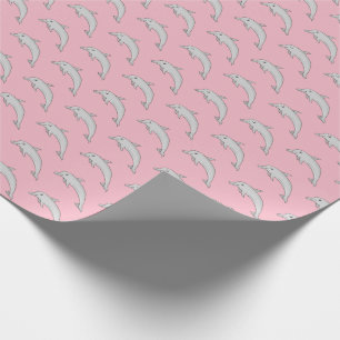 Dolphin Wrapping Paper Cadeaupapier