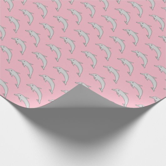 Dolphin Wrapping Paper Cadeaupapier (Hoek)