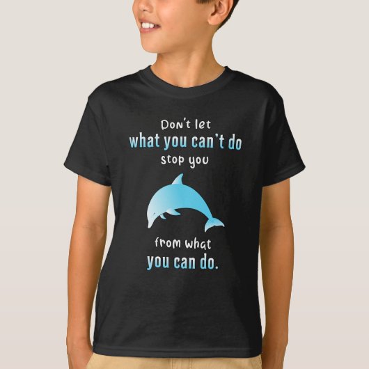 Dolphin Zee Dolphins Fish Animal Ocean Gift Idee T-shirt (Voorkant)