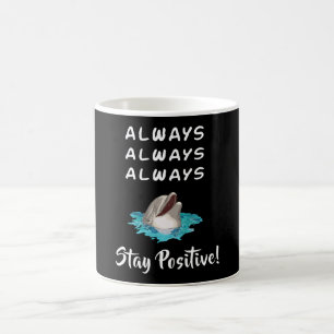 Dolphin Zee Dolphins Water Animal Ocean Funny Gift Koffiemok